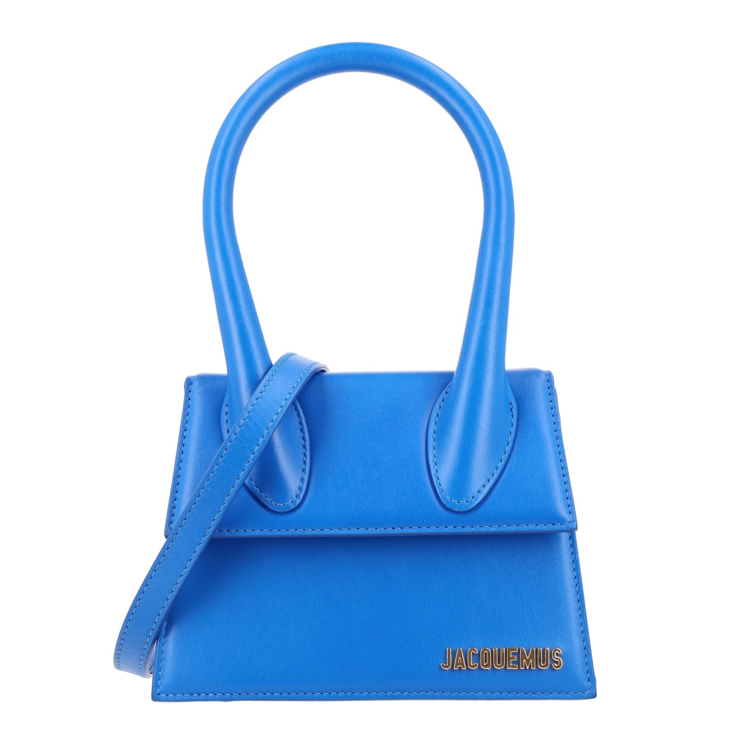 Jacquemus Smooth Calfskin Le Chiquito Moyen Blue 1 of 9