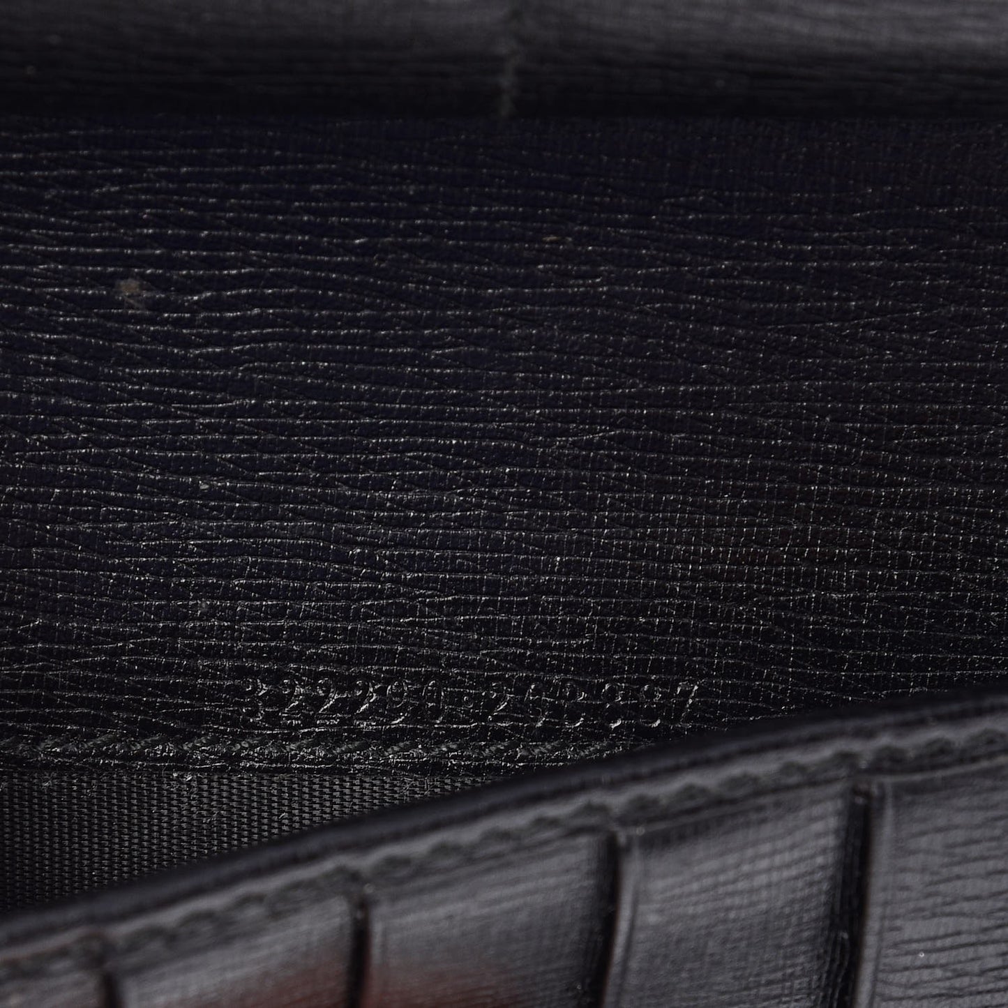 Calfskin GG Zip Around Wallet Black