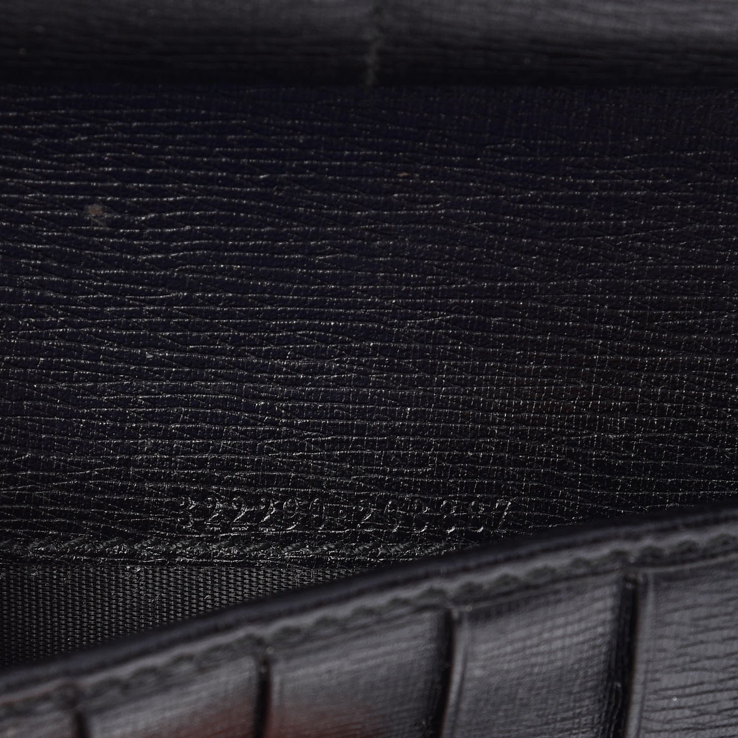 Gucci Calfskin GG Zip Around Wallet Black 9 of 9