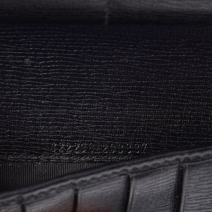 Gucci Calfskin GG Zip Around Wallet Black 9 of 9