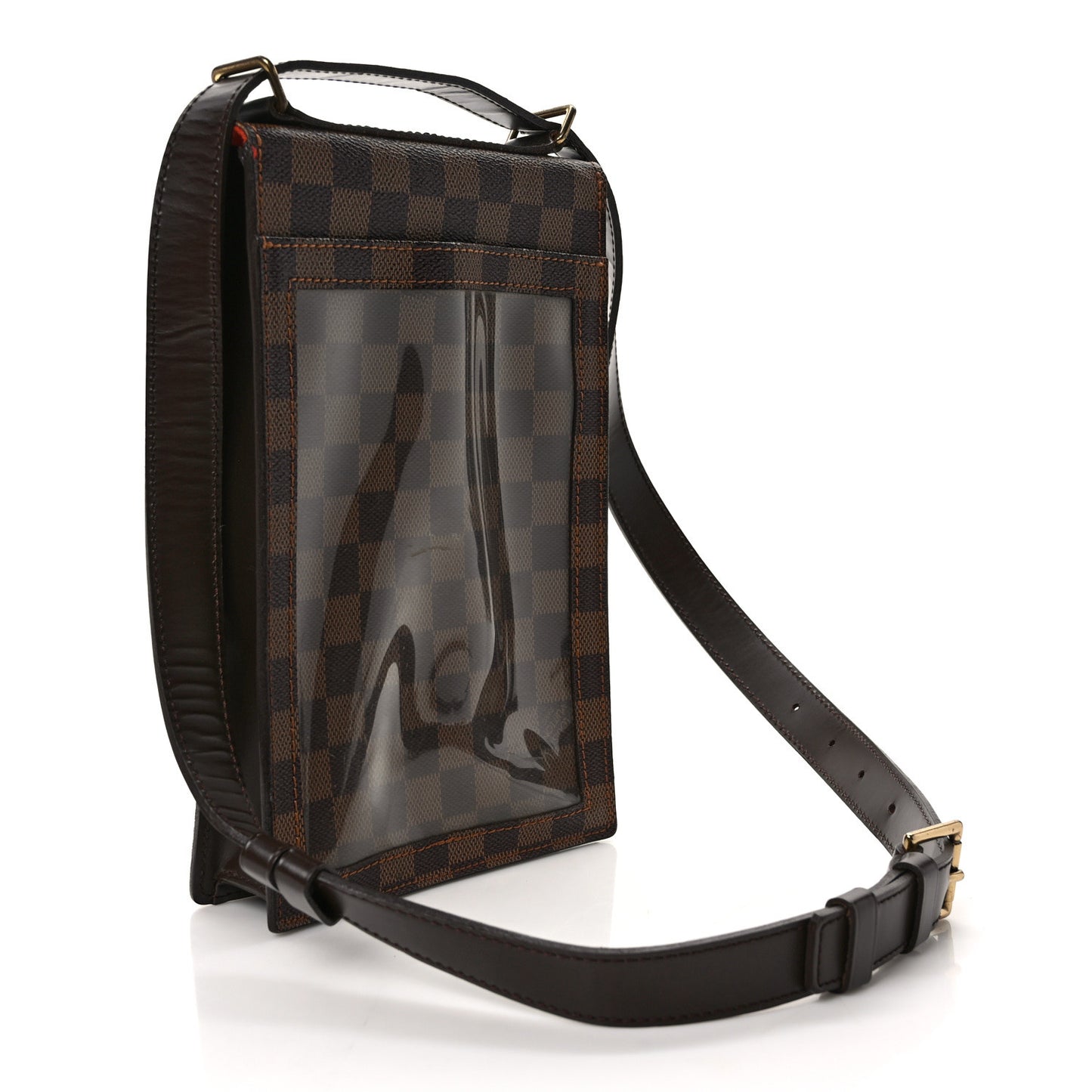 Damier Ebene Portobello Travel Shoulder Bag