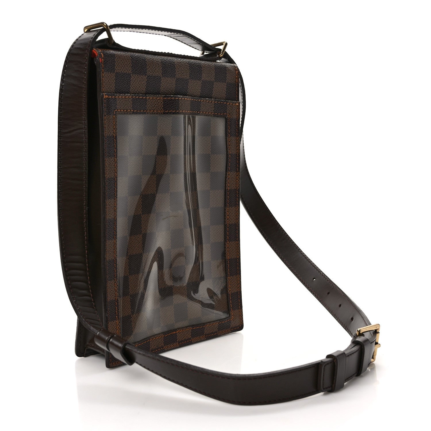 Louis Vuitton Damier Ebene Portobello Travel Shoulder Bag 3 of 8