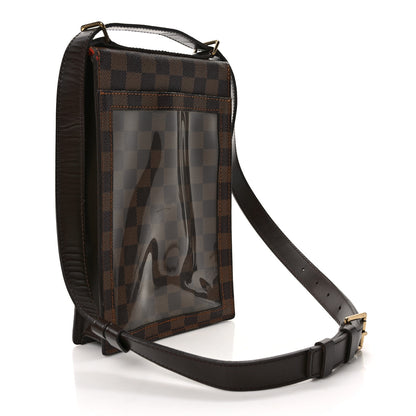 Louis Vuitton Damier Ebene Portobello Travel Shoulder Bag 3 of 8