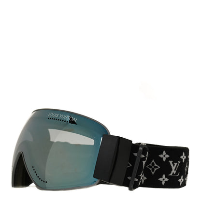 Louis Vuitton Monogram Intergalactic Ski Goggles Blue Black 1 of 6