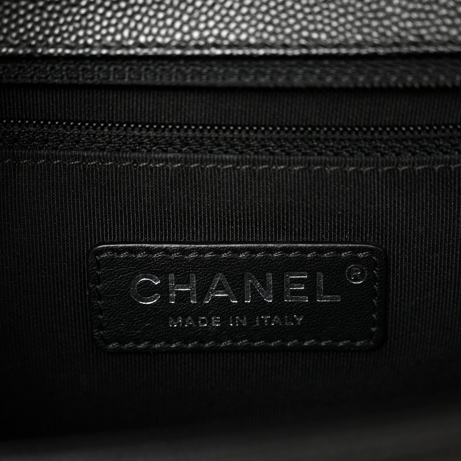 Chanel Caviar Quilted New Medium Boy Flap Black 6 of 10
