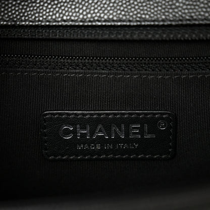 Chanel Caviar Quilted New Medium Boy Flap Black 6 of 10