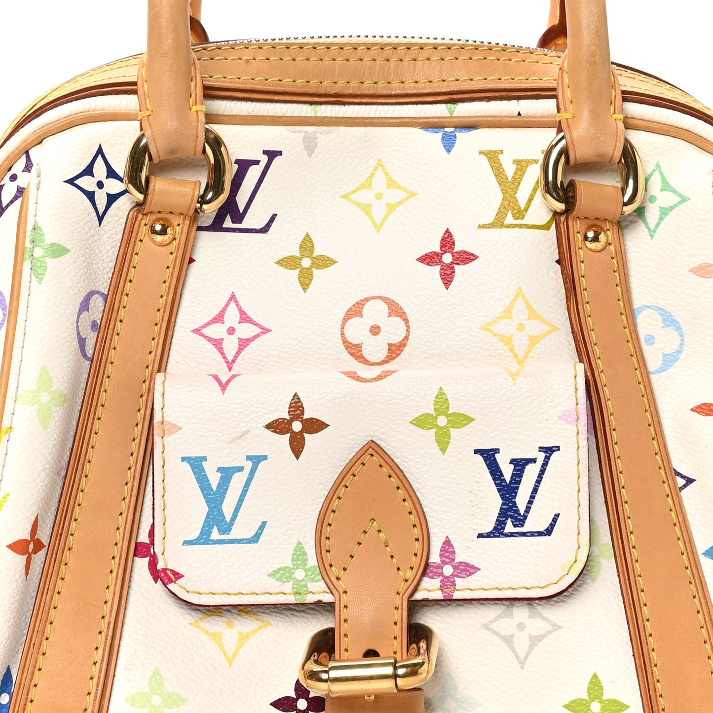 Monogram Multicolor Priscilla White