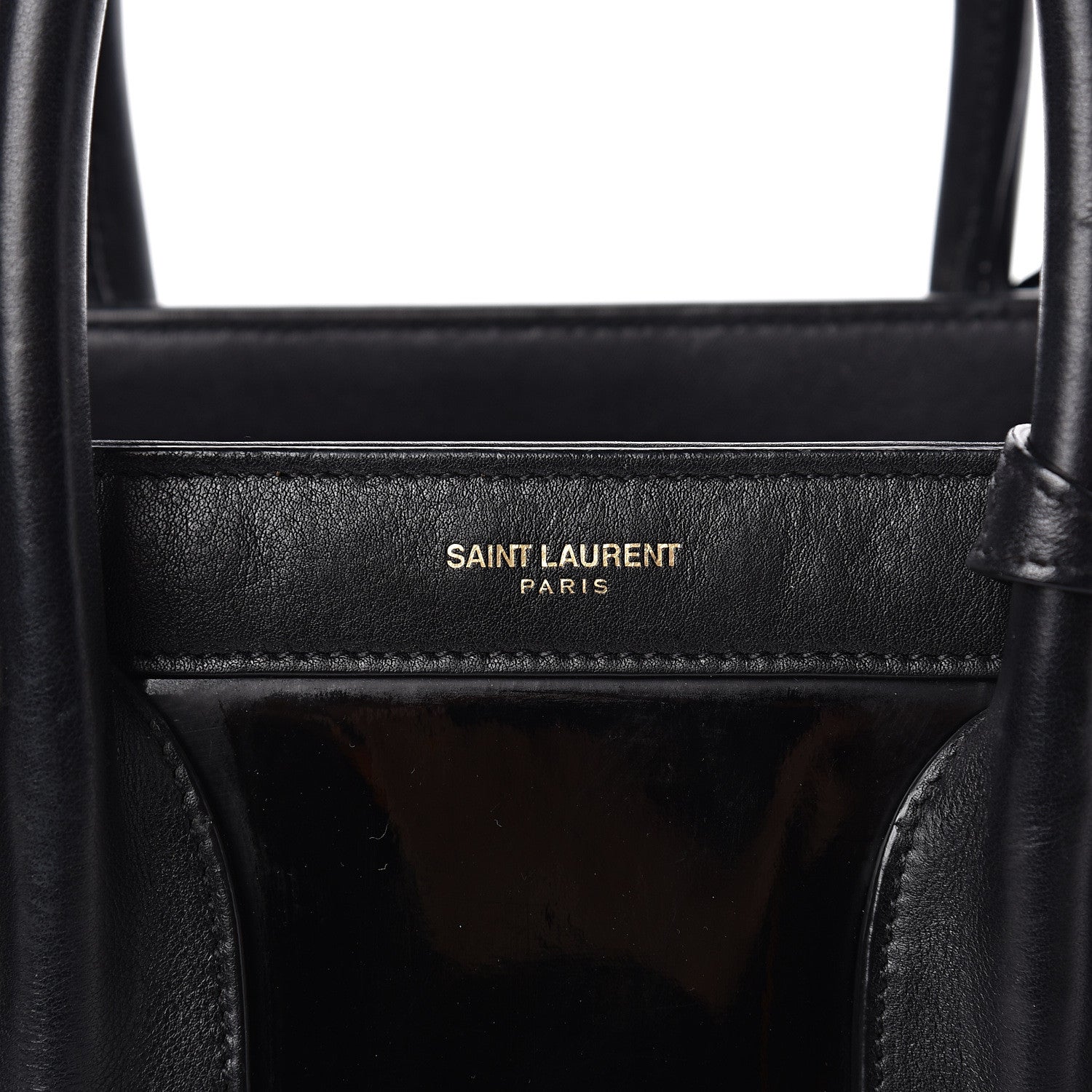 Saint Laurent Patent Calfskin Small Sac de Jour Black 18 of 18