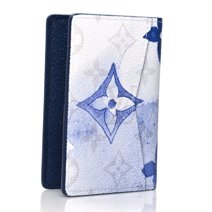 Louis Vuitton Monogram Watercolor Pocket Organizer Blue 3 of 7