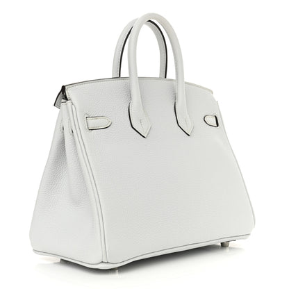 Hermes Togo Birkin 25 Gris Platine 3 of 11