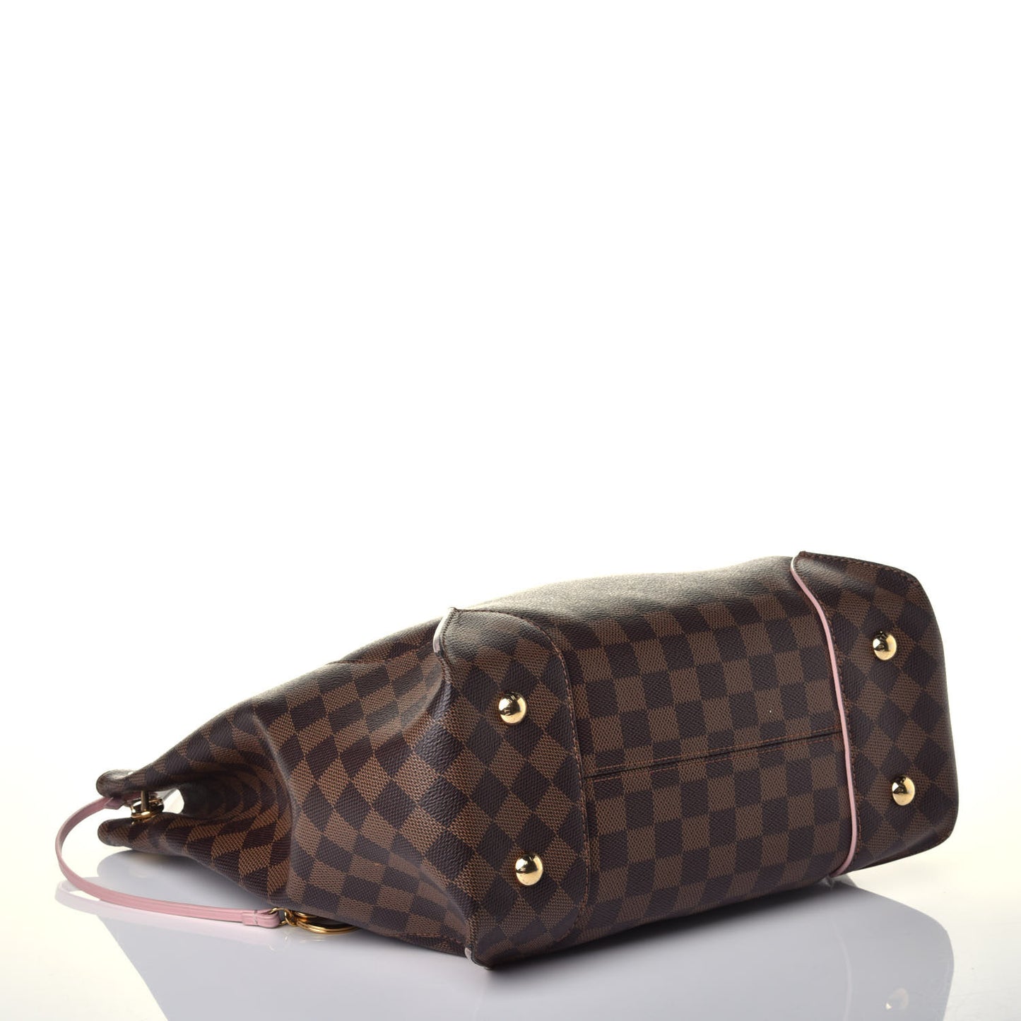 Damier Ebene Caissa Hobo Rose Ballerine