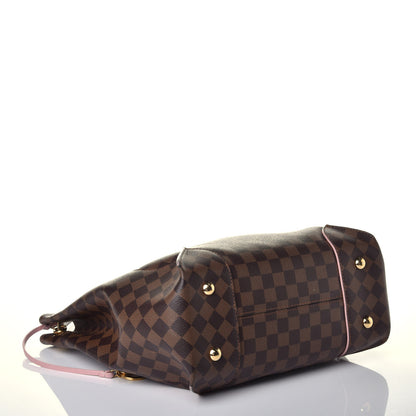 Louis Vuitton Damier Ebene Caissa Hobo Rose Ballerine 4 of 8