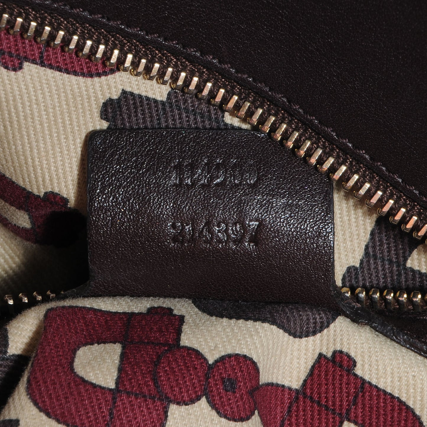 Guccissima Large Horsebit Chain Hobo Chocolate Brown
