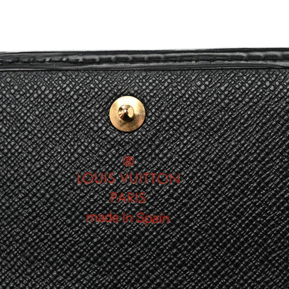 Louis Vuitton Epi Sarah Wallet Black 6 of 9