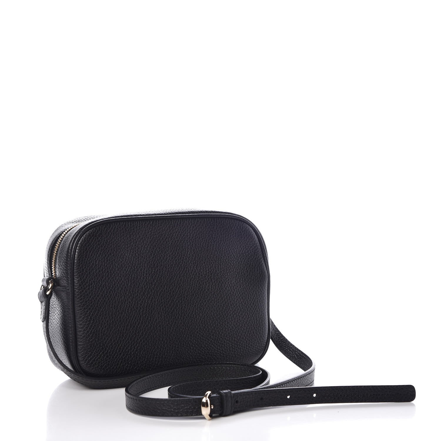 Gucci Pebbled Calfskin Small Soho Disco Bag Black 3 of 7