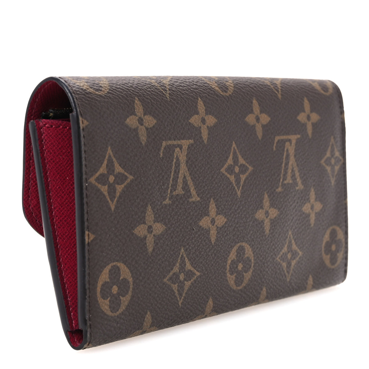 Monogram Emilie Wallet Fuchsia