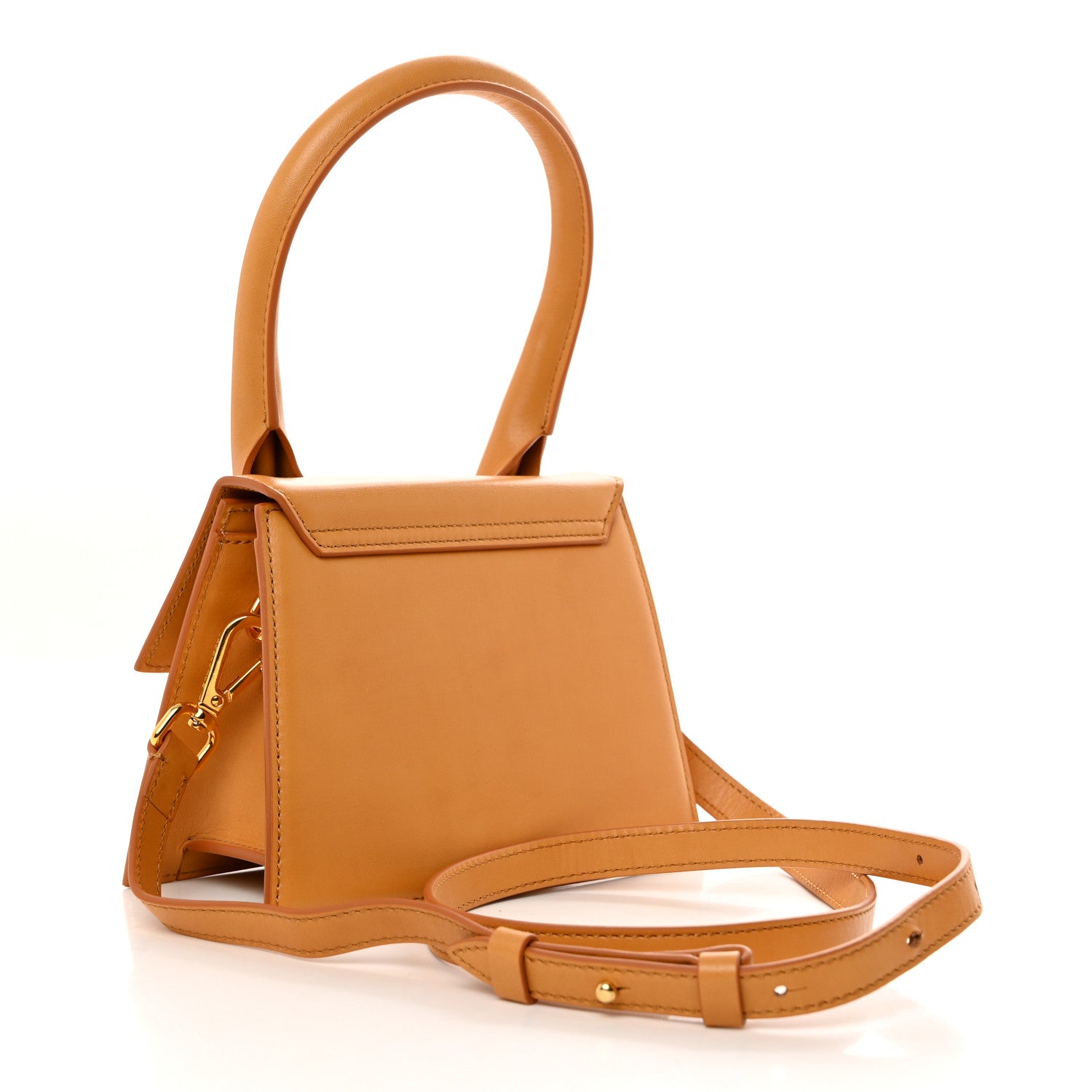 Jacquemus Smooth Calfskin Le Chiquito Moyen Beige 2 of 10