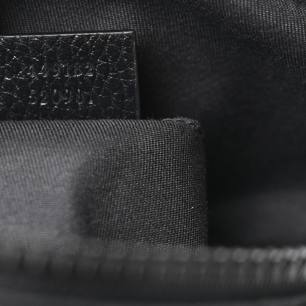 Nylon Monogram Fanny Pack Belt Bag Black