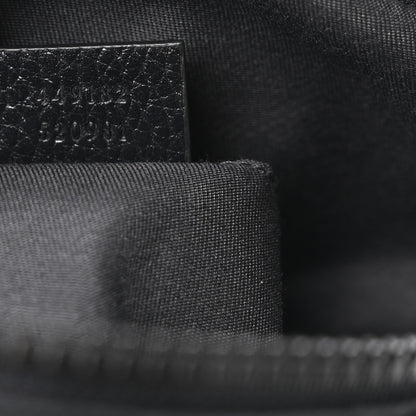 Gucci Nylon Monogram Fanny Pack Belt Bag Black 7 of 10