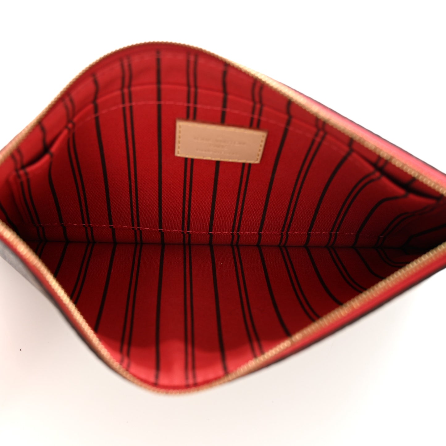 Monogram Neverfull MM GM Pochette Cherry