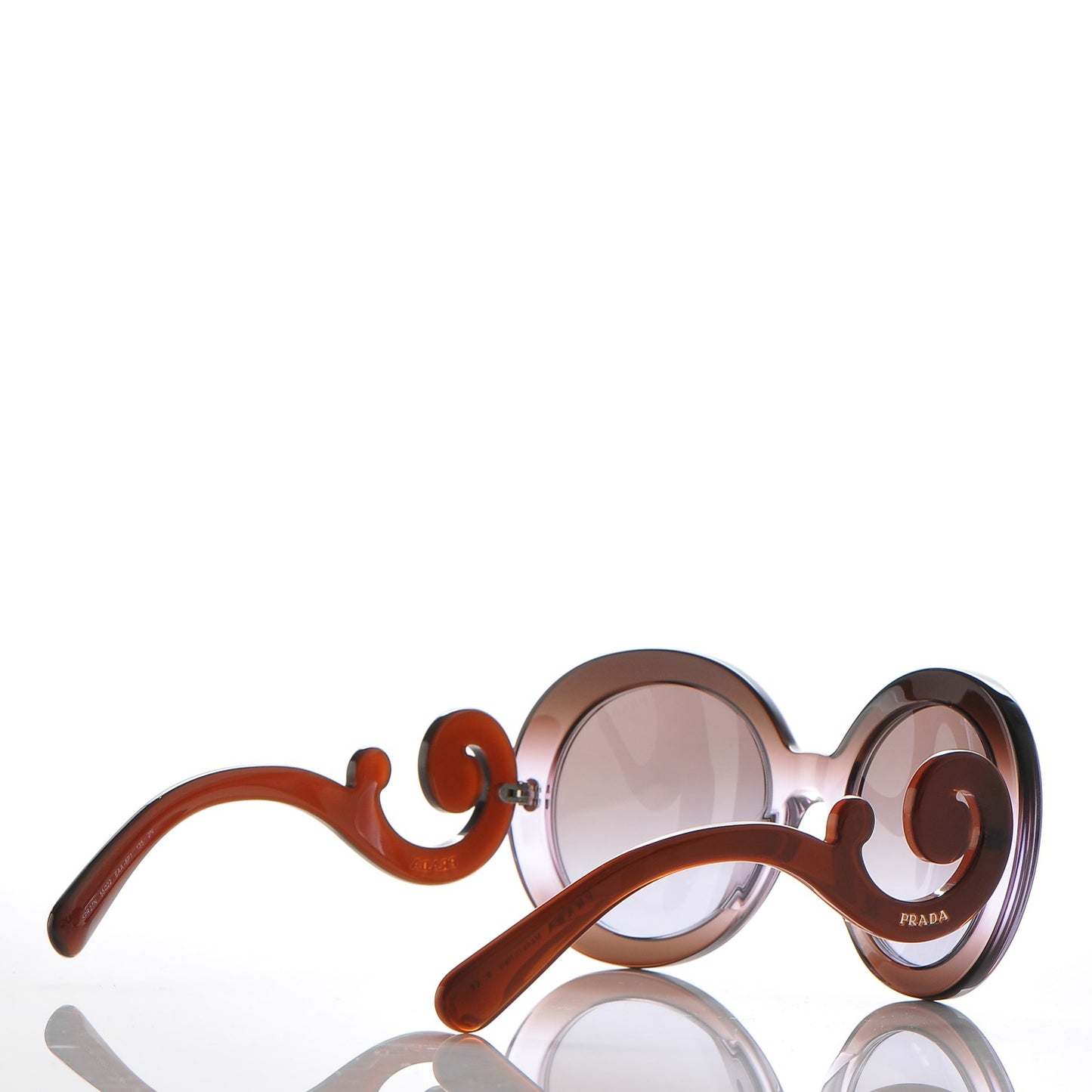 Baroque Sunglasses SPR 27N Brown Violet