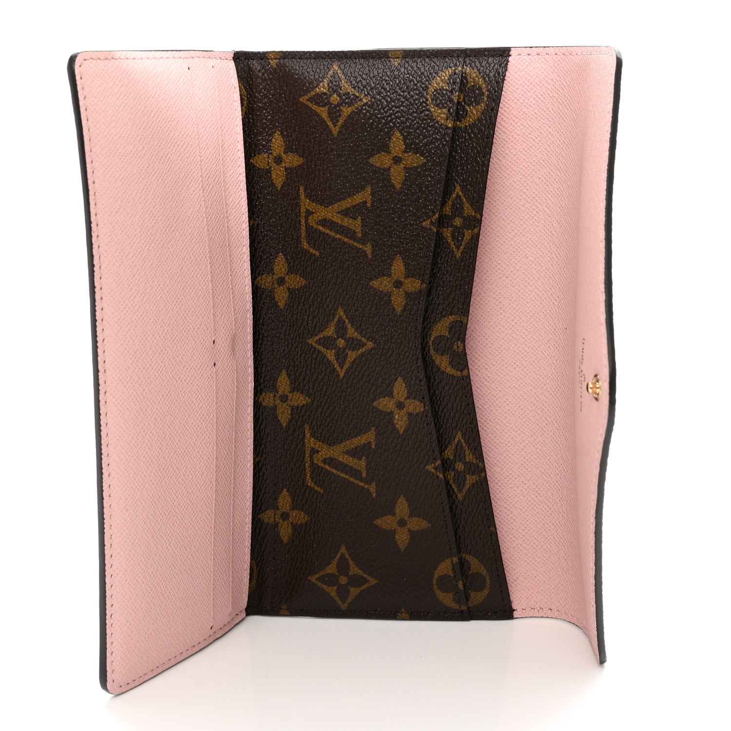 Louis Vuitton Monogram Josephine Wallet Rose Ballerine 6 of 7