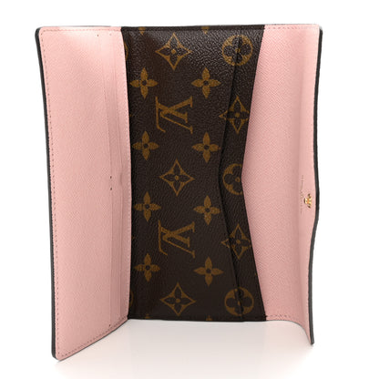Louis Vuitton Monogram Josephine Wallet Rose Ballerine 6 of 7