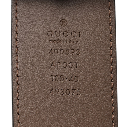 Gucci Calfskin Double G 40mm Belt 100 40 Porcelain Rose 3 of 6