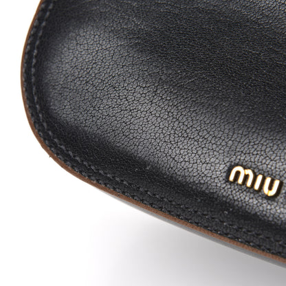 Miu Miu Goatskin Madras Dahlia Black 9 of 16