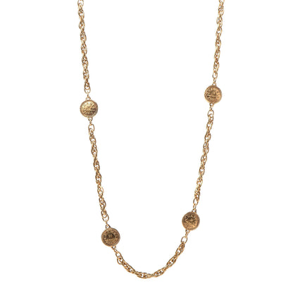 Chanel 31 Rue Cambon Paris Necklace Gold 1 of 6