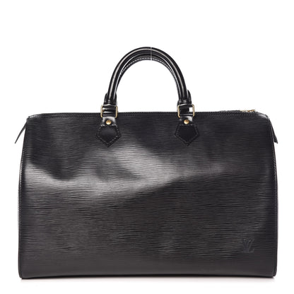 Louis Vuitton Epi Speedy 35 Black 1 of 19