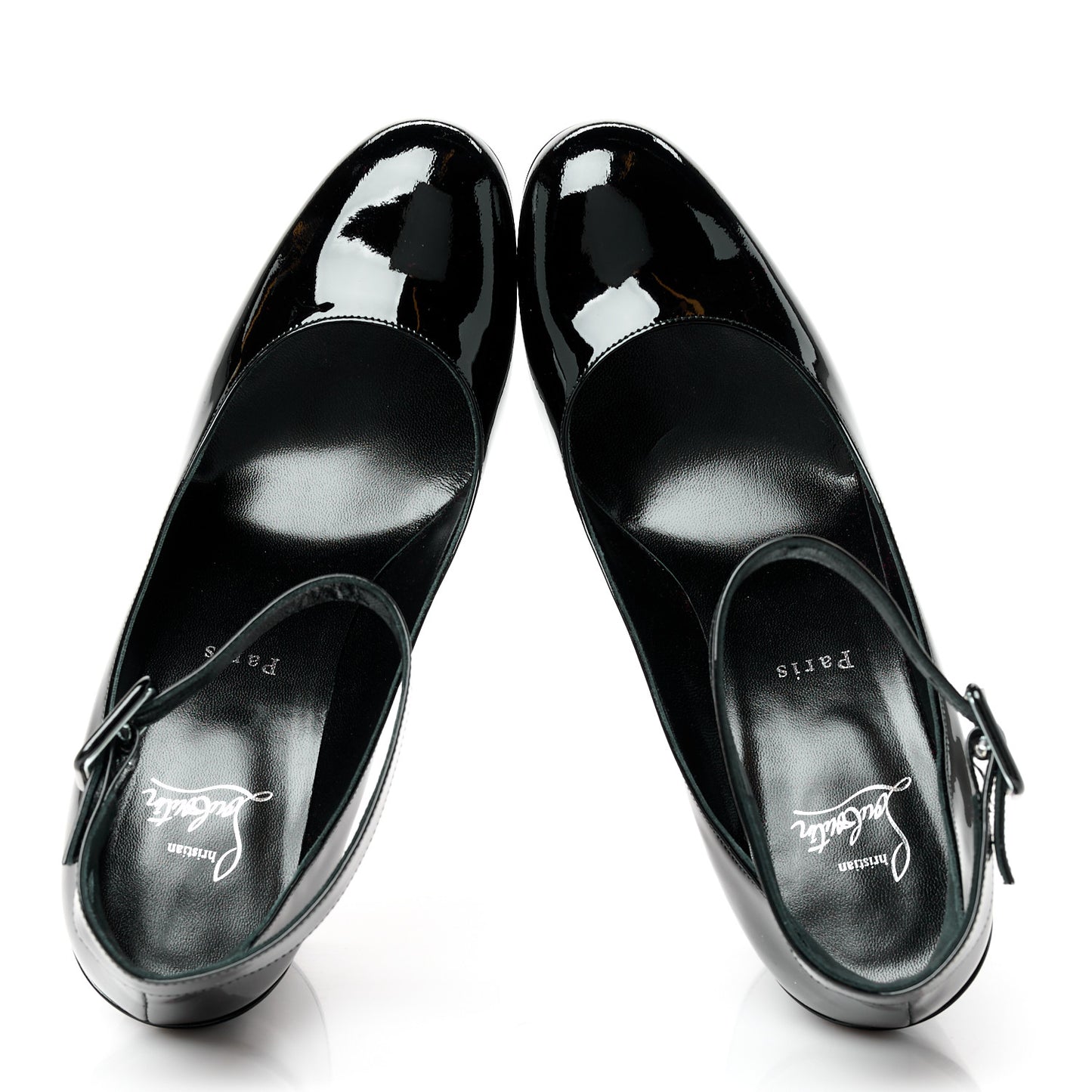 Patent Calfskin So Sab 85 Pumps 39.5 Black