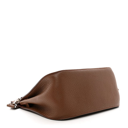 Hermes Taurillon Clemence Jypsiere 28 Marron D'Inde Rouge H 3 of 12