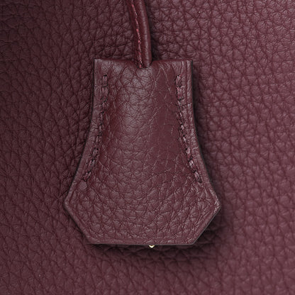 Hermes Togo Kelly Retourne 25 Bordeaux 33 of 40