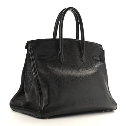 Hermes Ardennes Birkin 35 Black 3 of 15