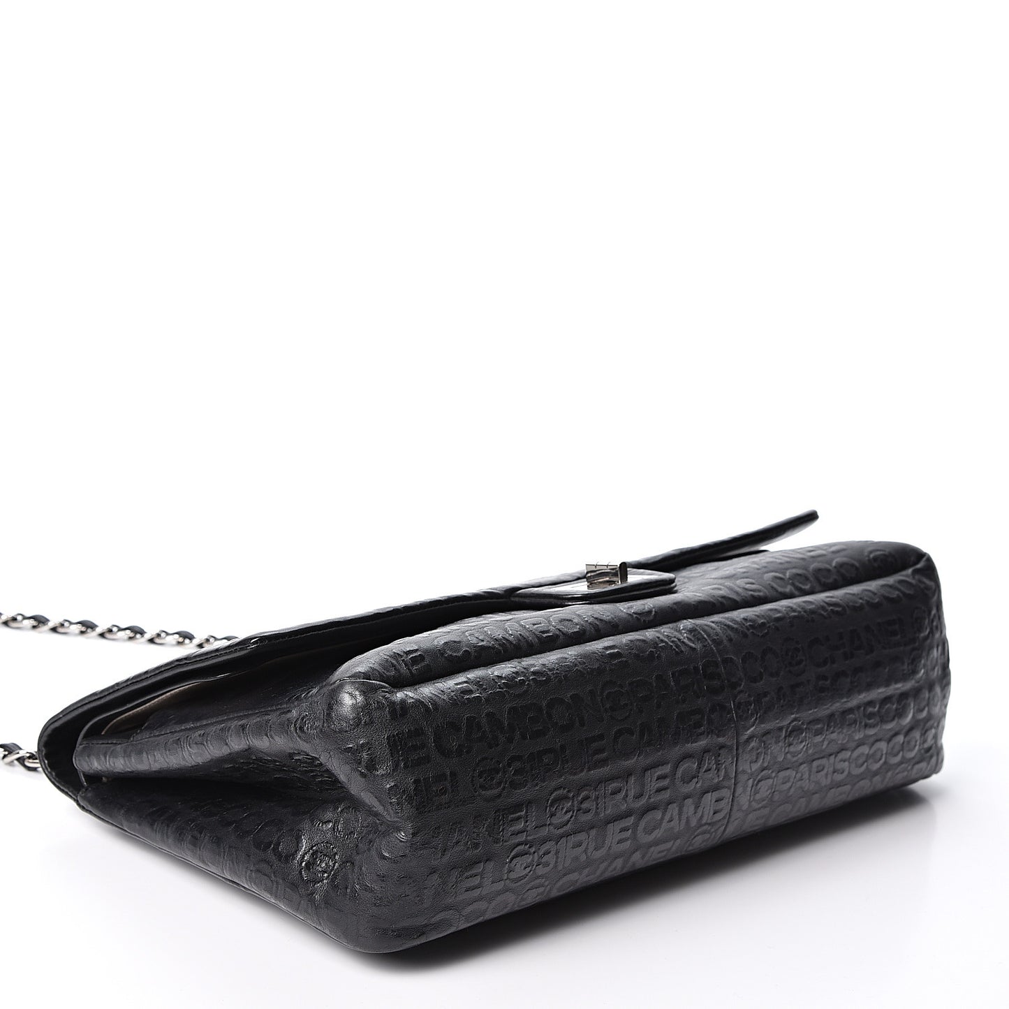 Calfskin Unlimited Jumbo Double Flap Black
