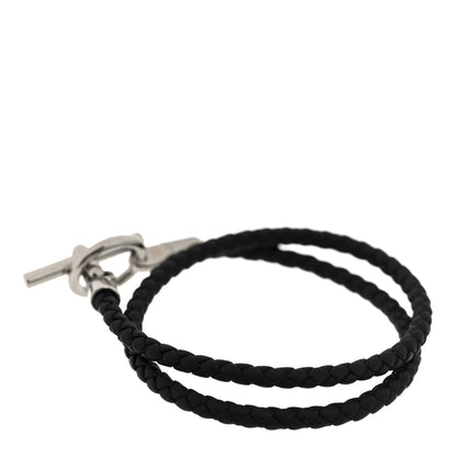 Hermes Swift Glenan Double Tour Bracelet T1 Black 3 of 5