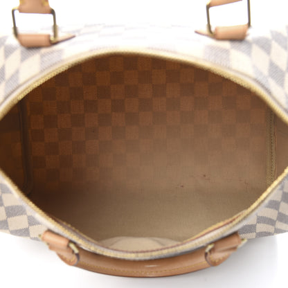 Louis Vuitton Damier Azur Speedy Bandouliere 30 6 of 12