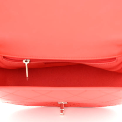 Chanel Calfskin Stitched Ring My Bag Flap Crossbody Red 5 of 16