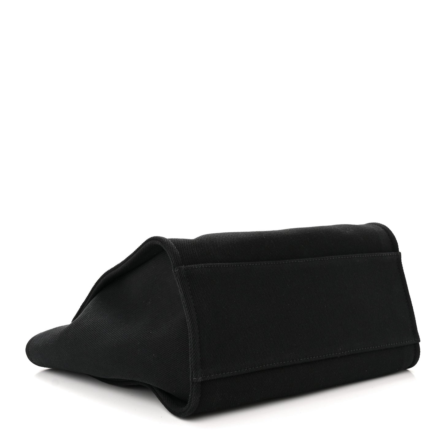 Canvas Pearl Medium Deauville Tote Black
