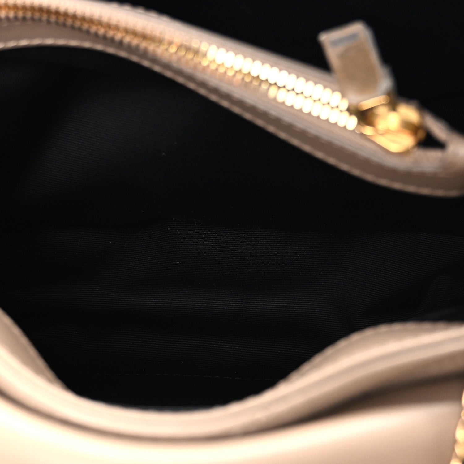 Saint Laurent Calfskin Y Quilted Monogram Small Loulou Chain Satchel Dark Beige 5 of 10