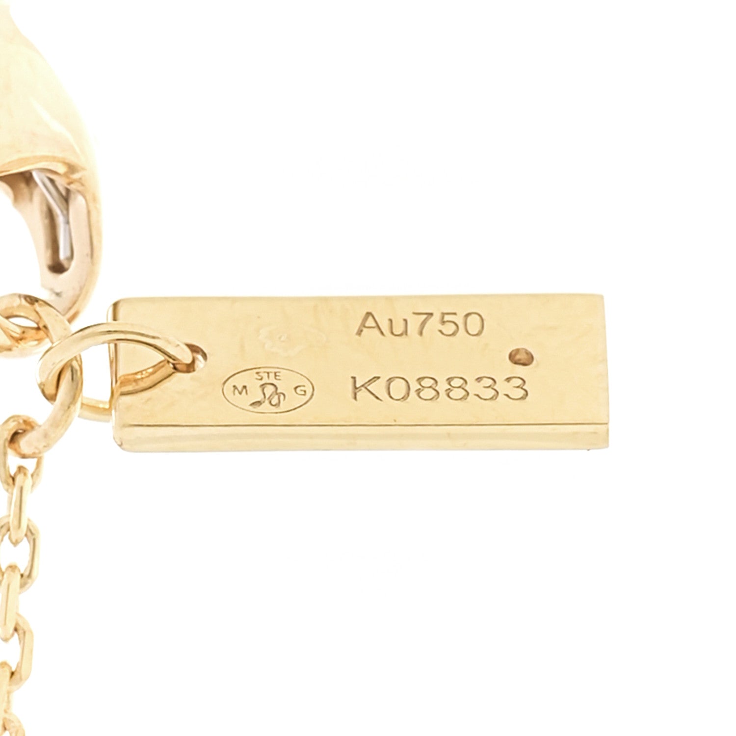 Messika 18K Yellow Gold Diamond Move Uno Pave Drop Choker Necklace 7 of 8
