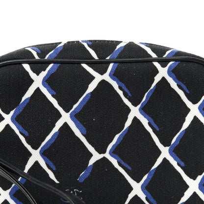Chanel Canvas Airline Cosmetic Case Blue White 10 of 11