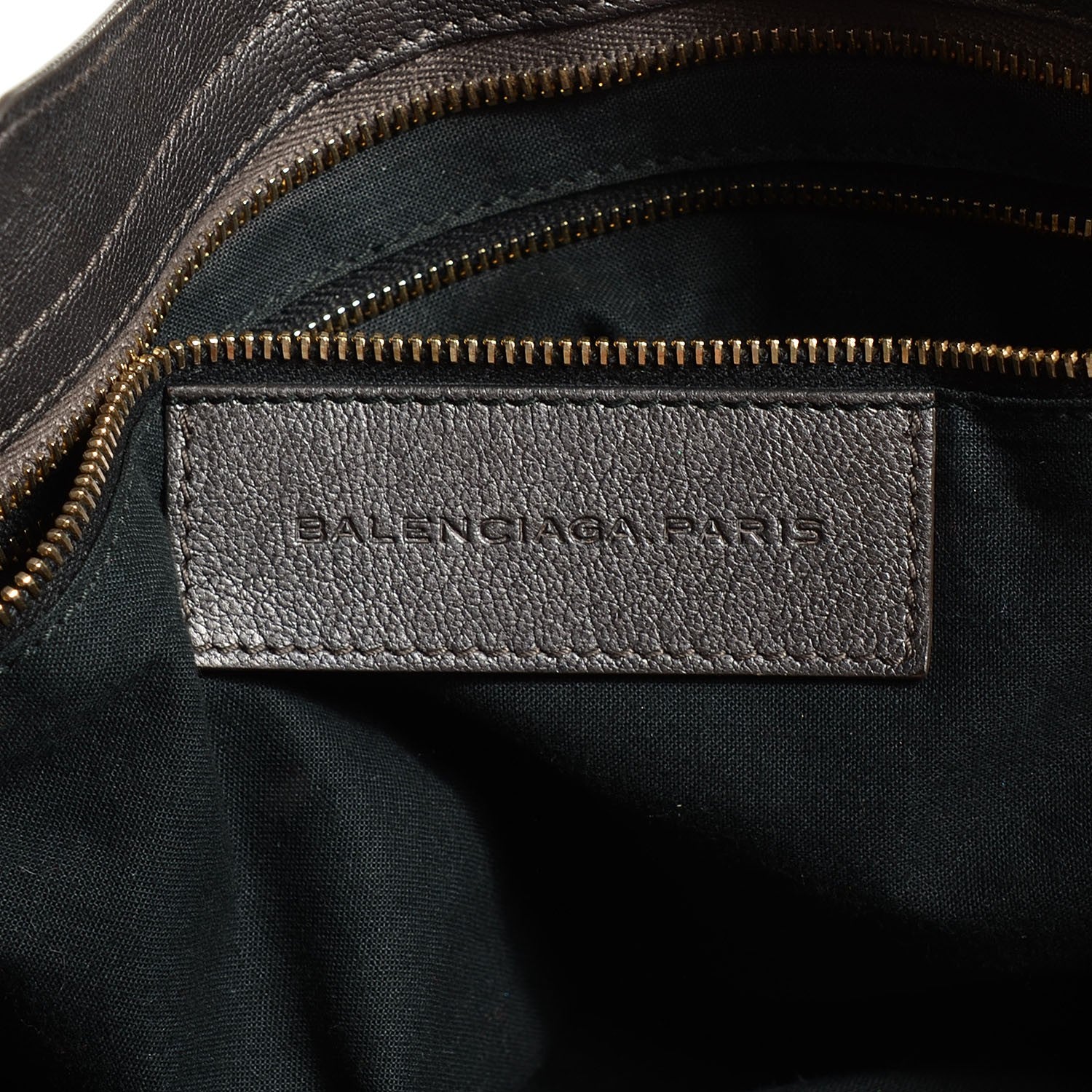 Balenciaga Pearlescent Goatskin Classic Gold Hardware City Bronze 6 of 12