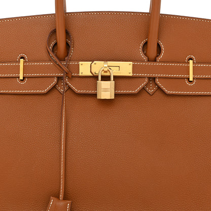 Hermes Togo Birkin 35 Gold 11 of 13
