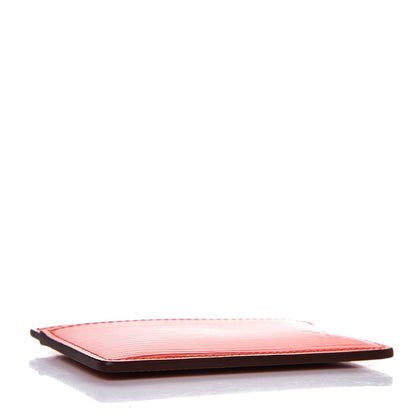Louis Vuitton Epi Card Holder Piment 4 of 7