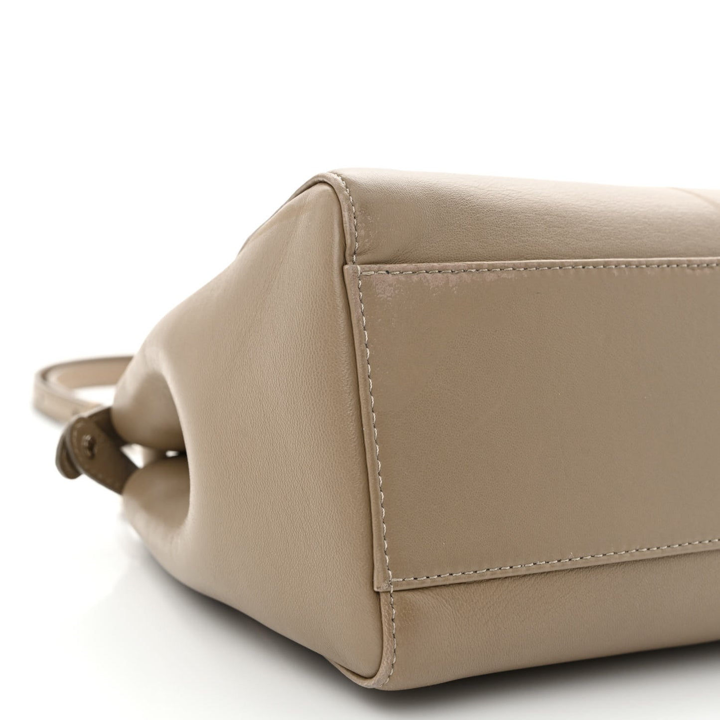 Nappa Mini Peekaboo Iconic Satchel Tortora