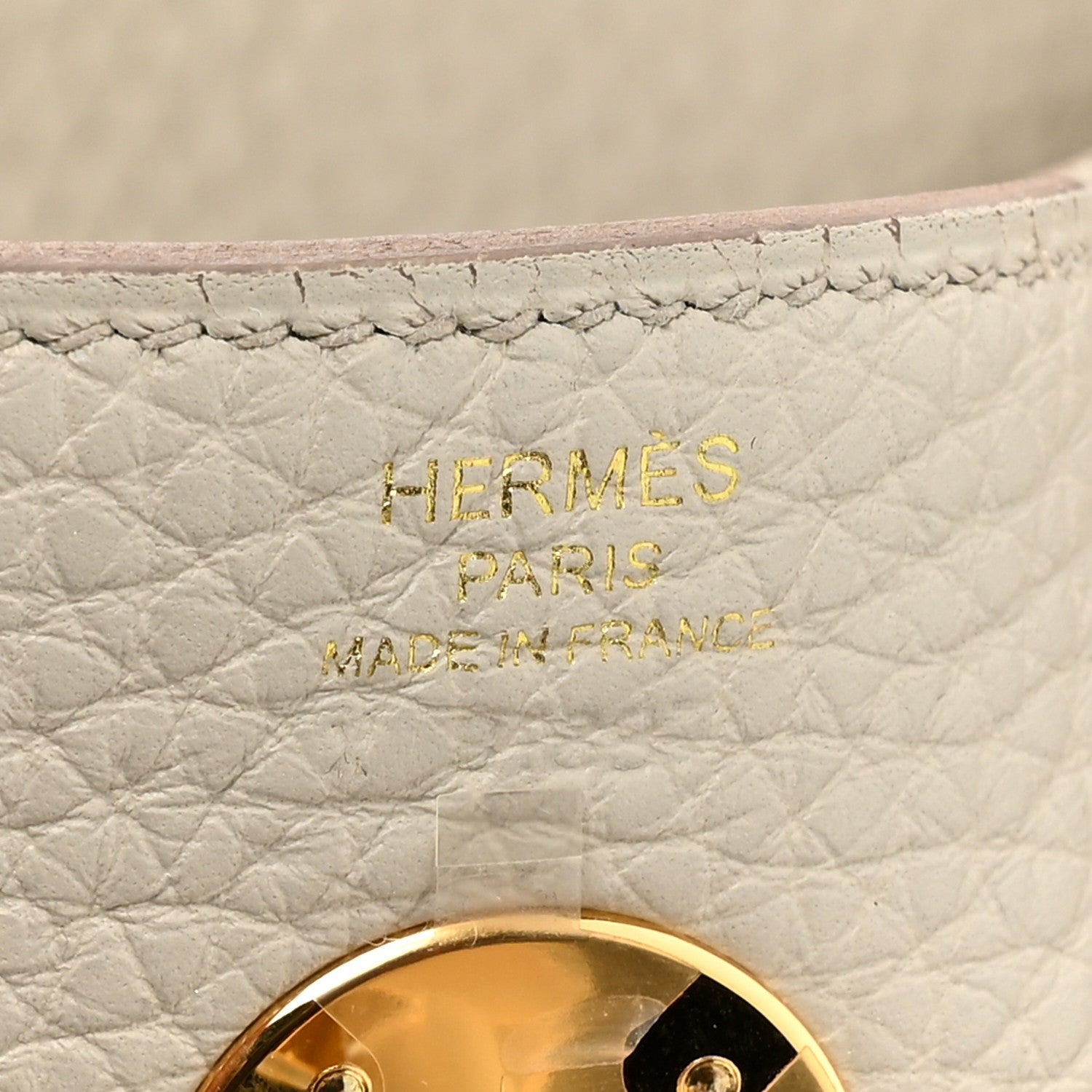 Hermes Taurillon Clemence Lindy 26 Beton 6 of 8