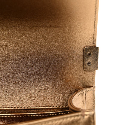 Chanel Galuchat Stingray Small Boy Flap Gold 10 of 13