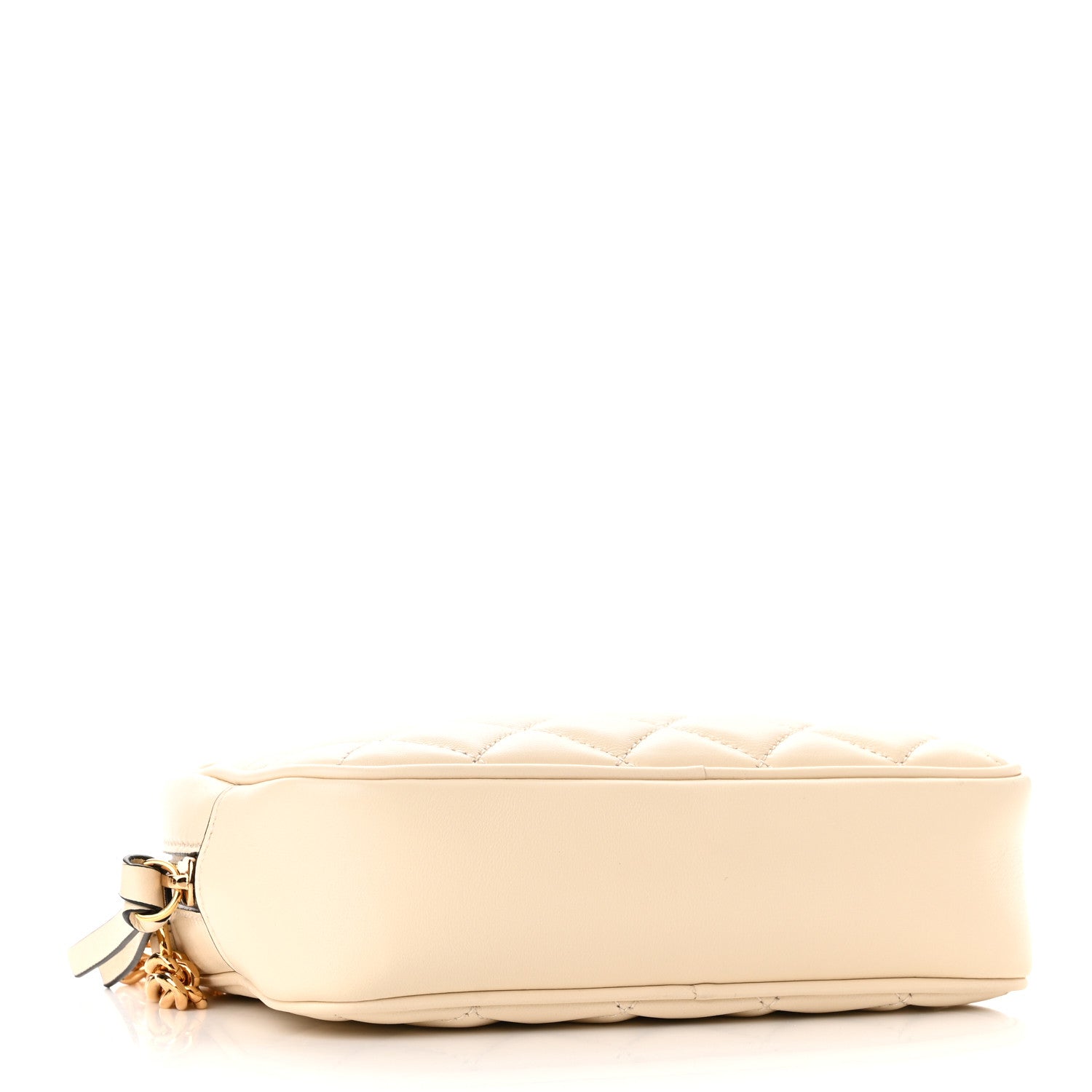 Versace Nappa Quilted La Medusa Camera Bag Off White 4 of 10